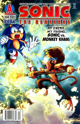 Sonic the Hedgehog (vol 3) #204 VF