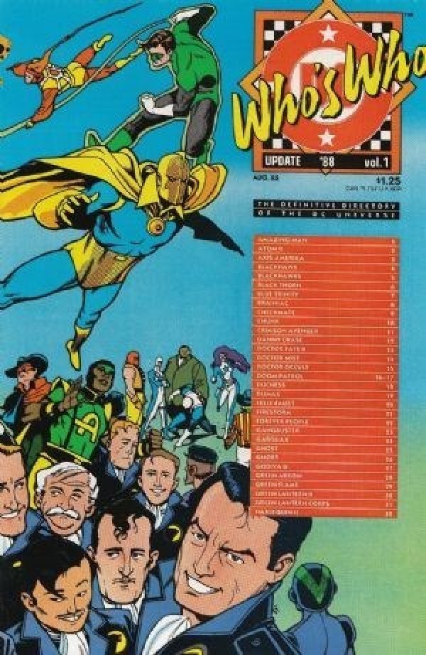Who's Who: The Definitive Directory of the DC Universe Update '88 #1 VF