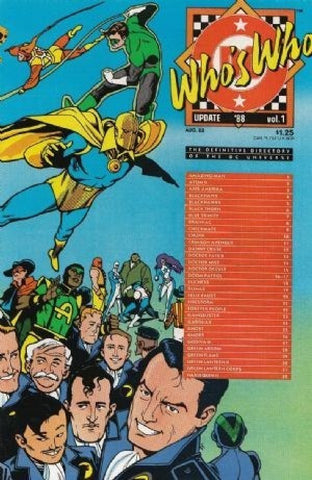 Who's Who: The Definitive Directory of the DC Universe Update '88 #1 VF