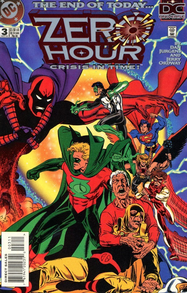 Zero Hour (vol 1) #0-4 Complete Set VF