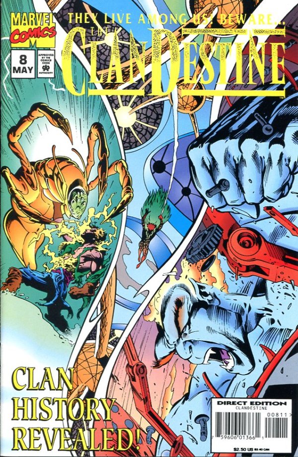 The ClanDestine (vol 1) #8 VF
