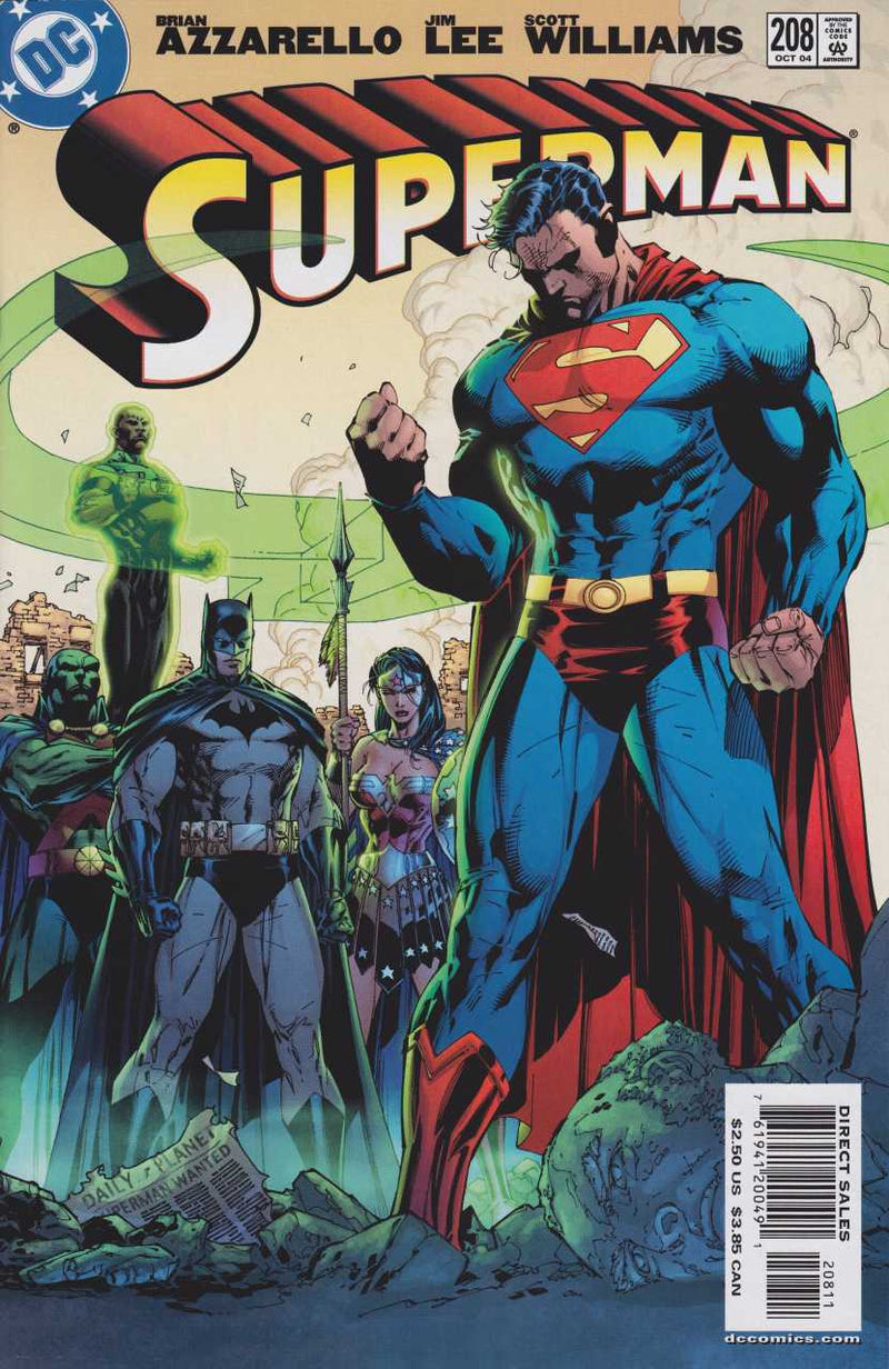 Superman (vol 2) #208 VF
