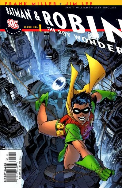 All Star Batman & Robin, The Boy Wonder (vol 1) #1 Jim Lee Robin Variant VF