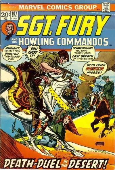 Sgt. Fury and His Howling Commandos (vol 1) #107 FN/VF