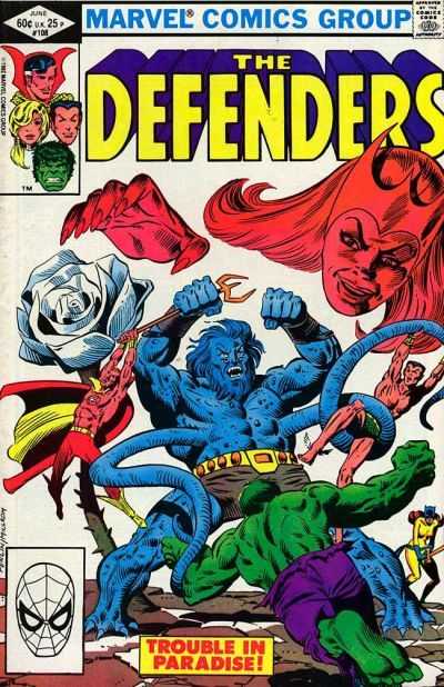 The Defenders (vol 1) #108 VF