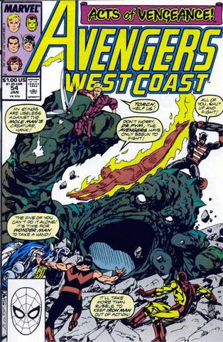 Avengers West Coast (vol 2) #54 NM