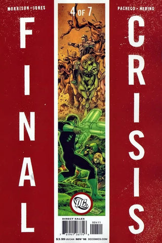 Final Crisis (vol 1) #4 (of 7) Carlos Pacheco Sliver Variant NM