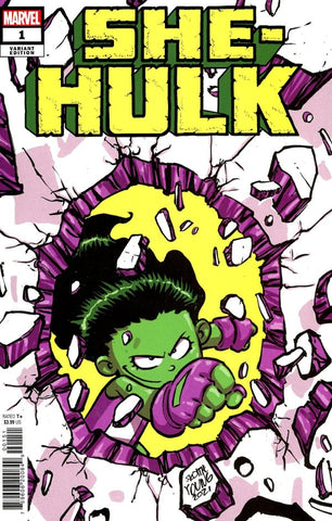 She-Hulk (vol 5) #1 Skottie Young Variant NM