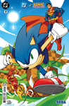 DC x Sonic the Hedgehog (vol 1) #4 Cover B Daniele Di Nicuolo Variant NM