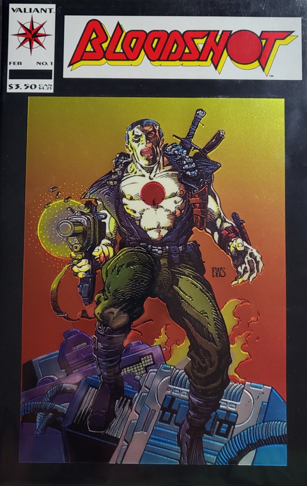 Bloodshot (vol 1) #1 Chromium Cover FN/VF
