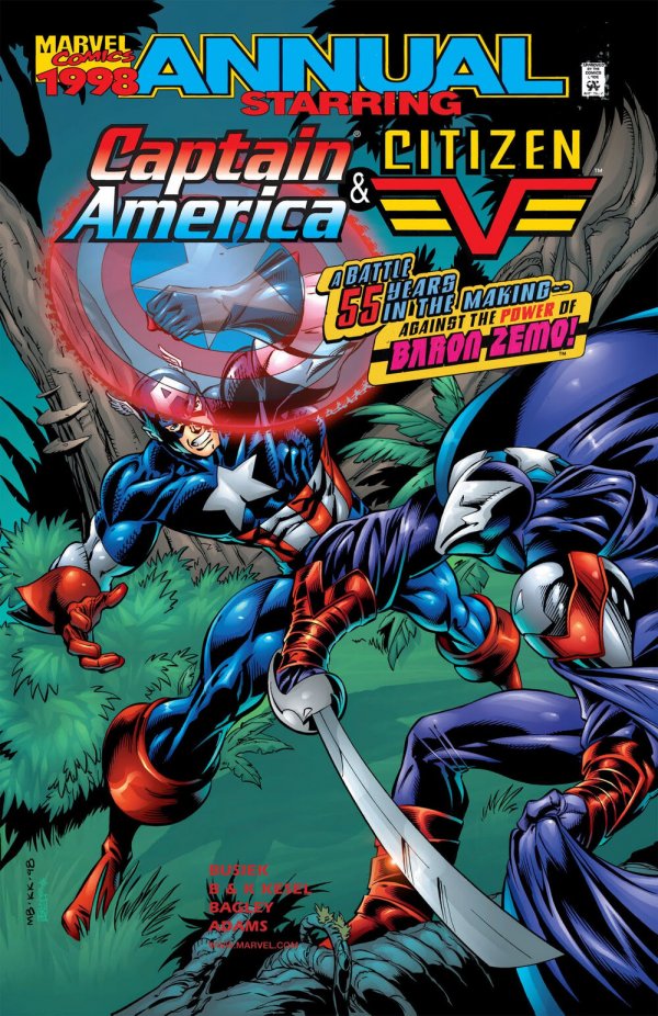 Captain America/Citizen V '98 One Shot NM