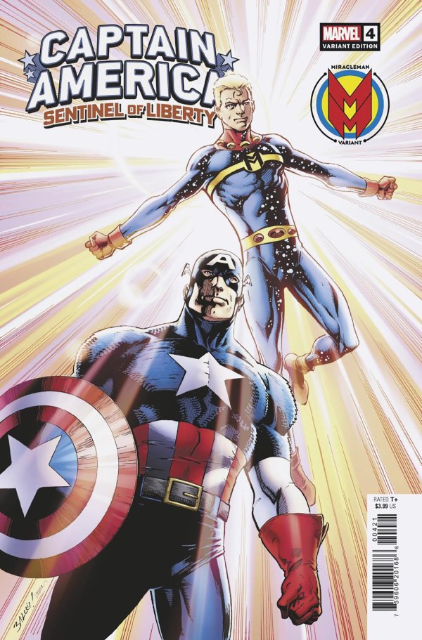 Captain America: Sentinel of Liberty (vol 2) #4 Bagley Miracleman Variant VF