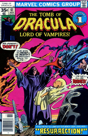 Tomb of Dracula (vol 1) #61 FN