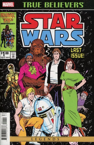 True Believers: Star Wars - The Original Marvel Years (vol 1) #107 NM