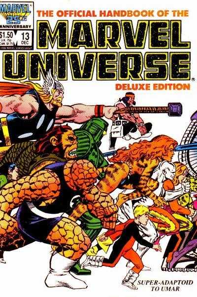 The Official Handbook of the Marvel Universe: Deluxe Edition (vol 1) #13 FN
