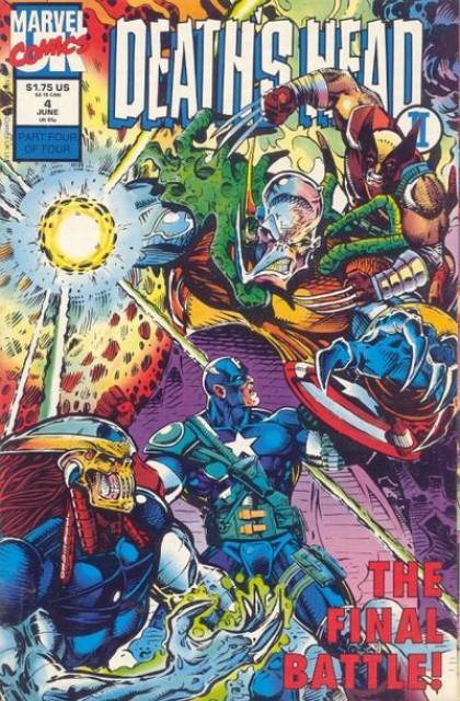 Death's Head II (vol 1) #4 (of 4) NM