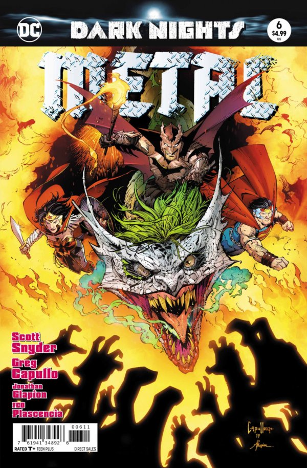 Dark Nights: Metal (vol 1) #6 (of 6) Foil Cover VF