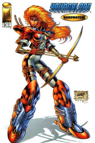 Youngblood (vol 2) #3 Cover B Rob Liefeld Shaft Variant VF