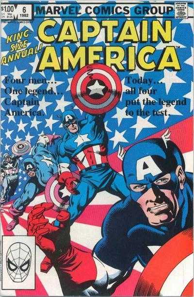 Captain America Annual (vol 1) #6 VF