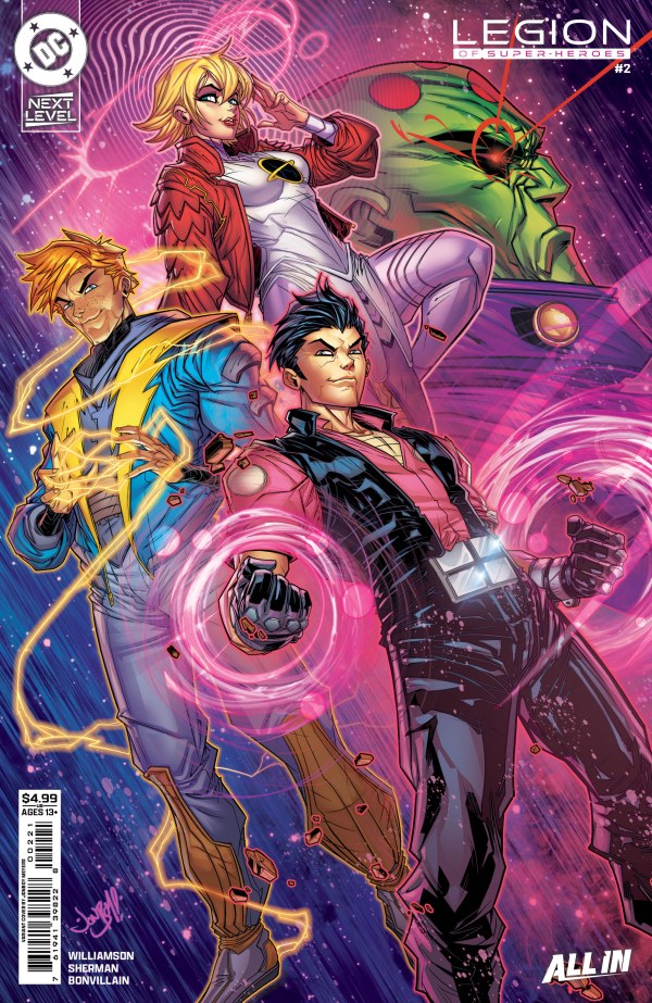 Legion of Super-Heroes (vol 10) #2 Cover B Jonboy Meyers Variant NM