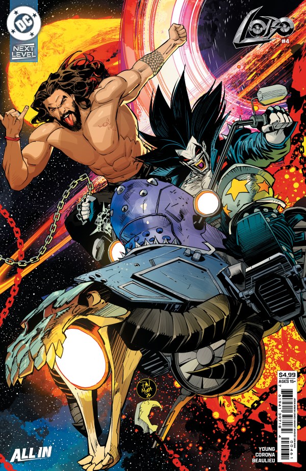Lobo (vol 4) #4 Cover F Dan Mora Jason Momoa Cameo Variant NM