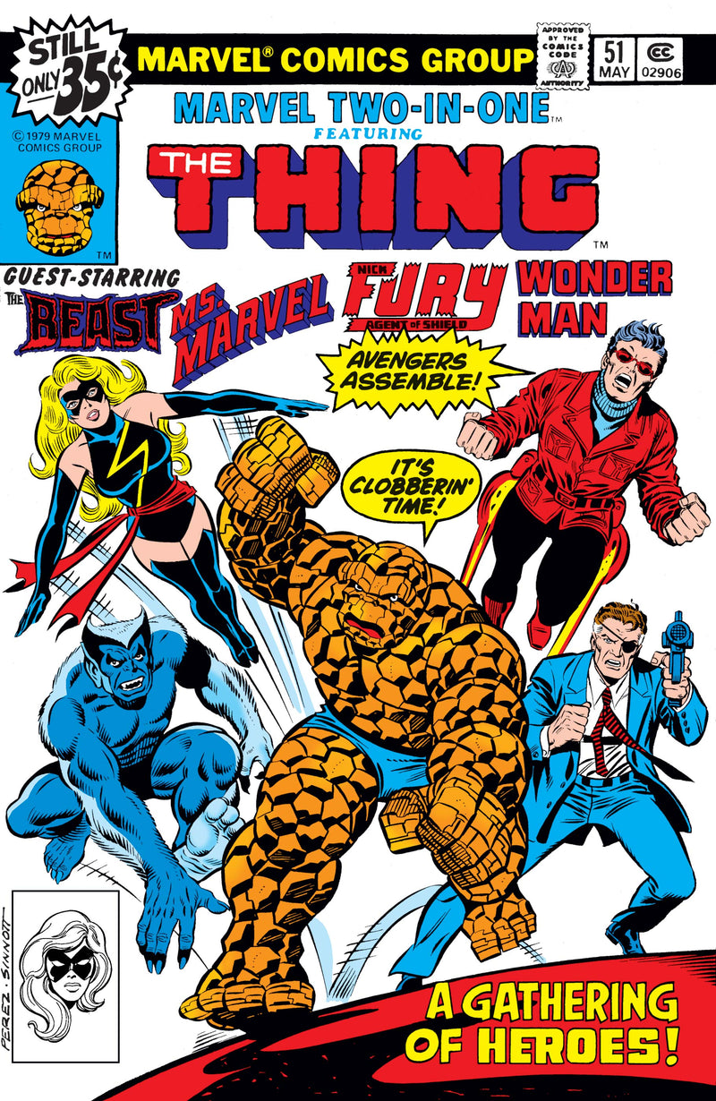 Marvel Two-in-One (vol 1) #51 VF