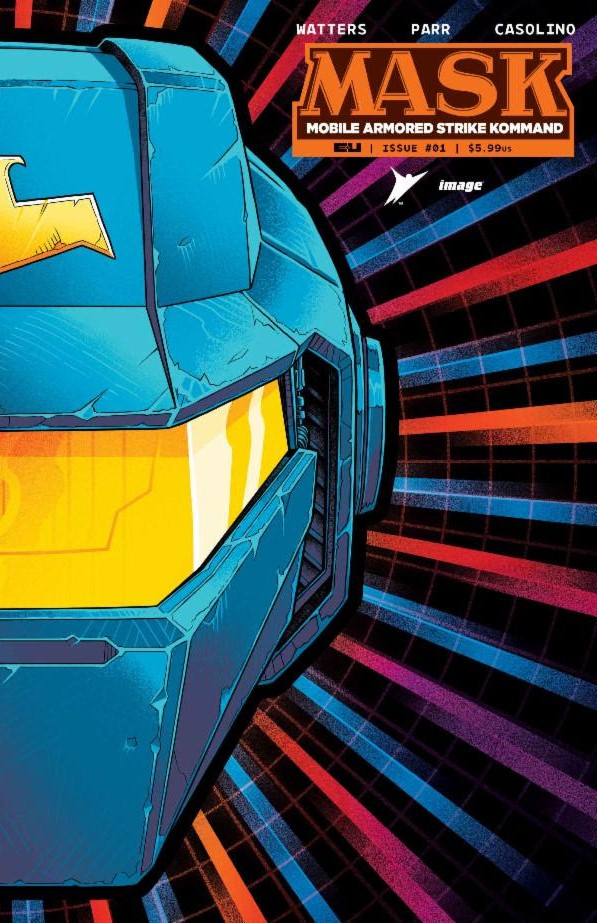 M.A.S.K. Mobile Armored Strike Kommand (2026) #1 Cover Q Luke Preece Mask Die-Cut Foil Variant NM