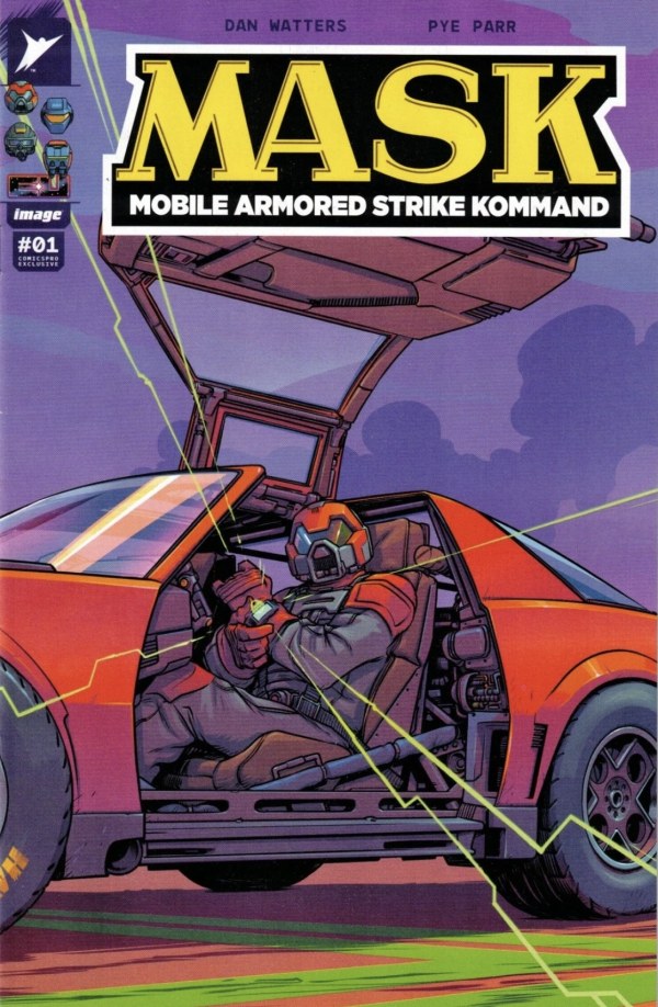 MASK- Mobile Armored Strike Kommand (2026) #1 Retailer Exclusive Variant Ashcan NM