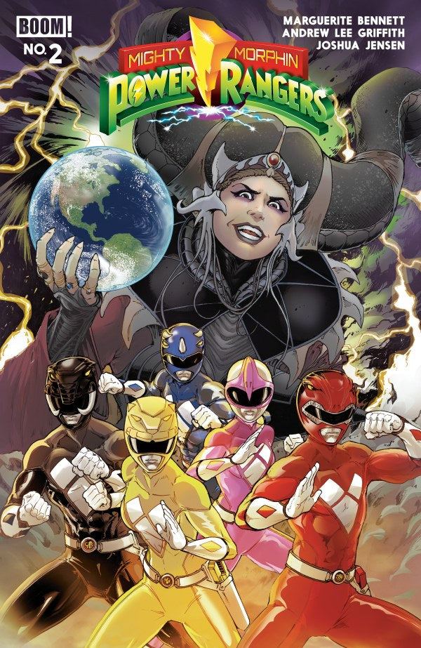 Mighty Morphin Power Rangers (vol 6) #2 Cover B Andrew Griffith Variant NM