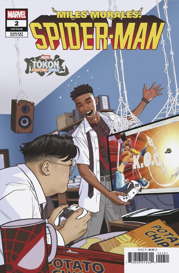 Miles Morales: Spider-Man (vol 3) #2 Nico Leon Tōkon: Fighting Souls Battle Variant NM
