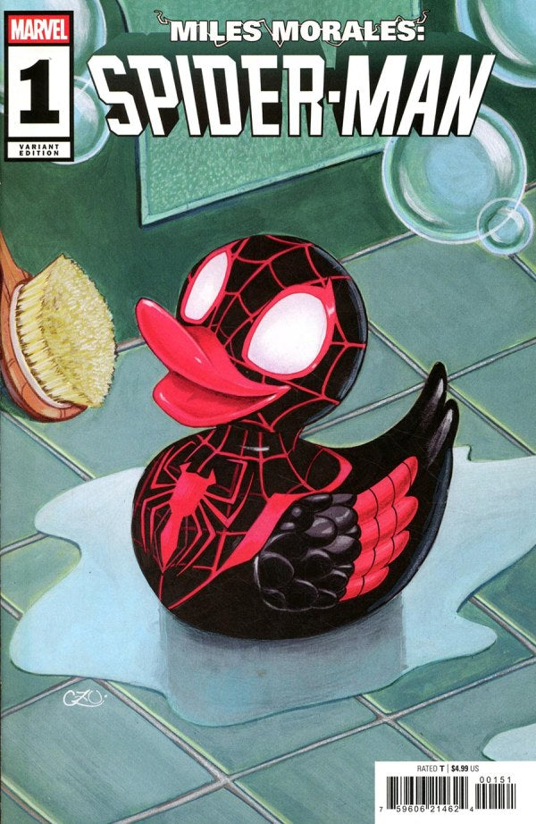 Miles Morales: Spider-Man (vol 3) #1 Chrissie Zullo Uminga Marvel Duck Variant NM