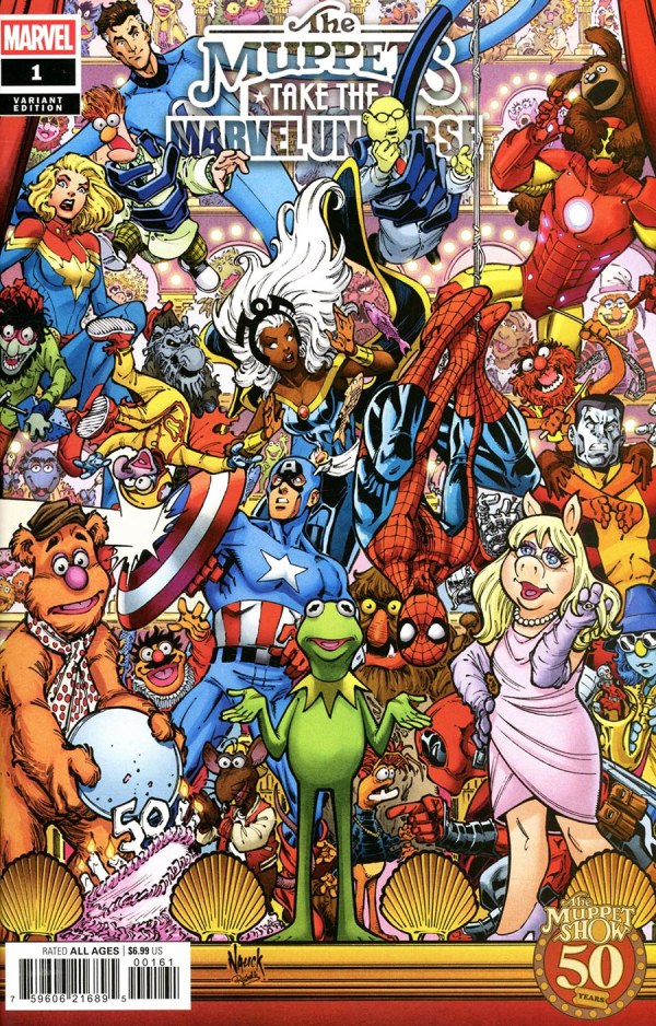 The Muppets Take the Marvel Universe (2026) #1 Todd Nauck Muppet Show Homage Variant NM