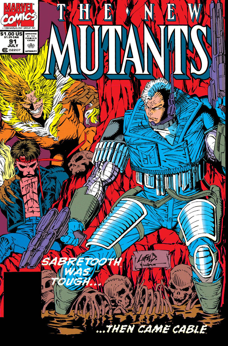 The New Mutants (vol 1) #91 VF