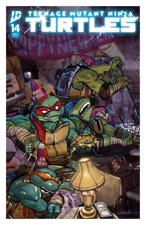 TEENAGE MUTANT NINJA TURTLES (2025) #14 Cover C Jared Cullum Variant NM
