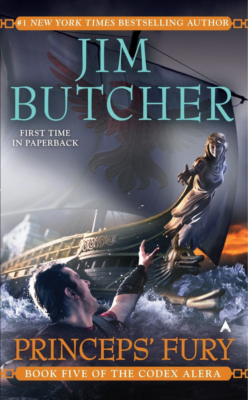 Princep's Fury by Jim Butcher: Book Five of The Codex Alera