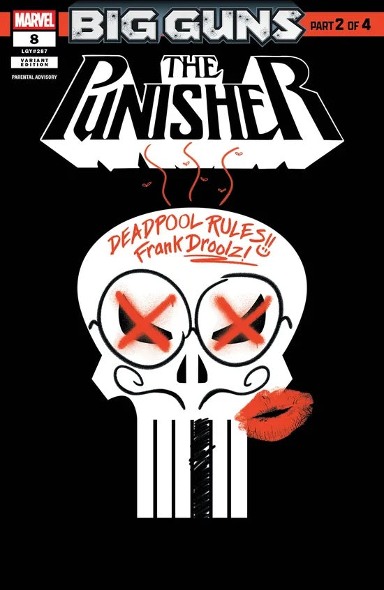 The Punisher (vol 15) #8 Crossover Logo Variant NM
