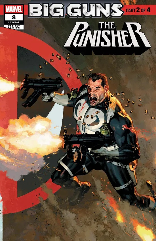 The Punisher (vol 15) #8 Josemaria Casanovas Connecting Variant NM