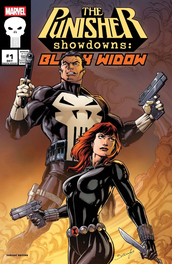 The Punisher Showdowns: Black Widow (2026) #1 Mark Bagley Variant NM