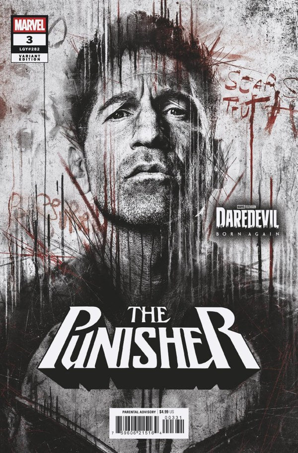 The Punisher (2026) #3 (LGY #282) Marvel Television Variant