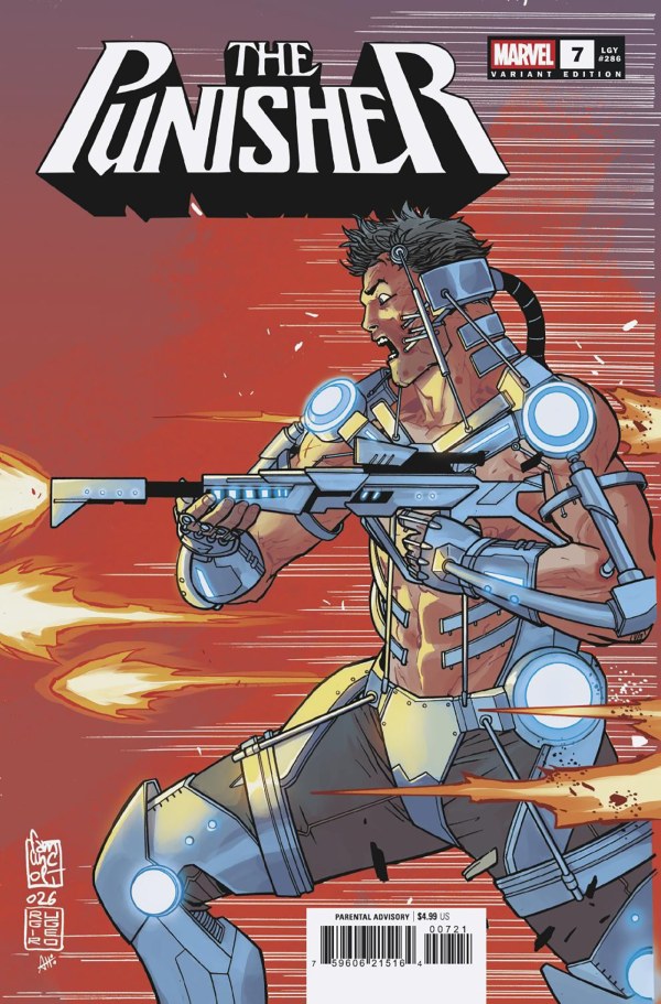 The Punisher (vol 6)  #7 Giuseppe Camuncoli Connecting Variant NM