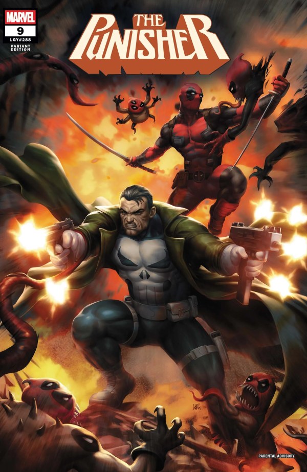 The Punisher (vol 15) #9 Kendrick 'Kunkka' Lim Variant NM