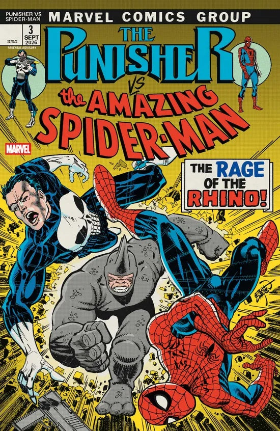 Punisher vs. The Amazing Spider-Man (2026)  #3 Erik Larsen Variant NM