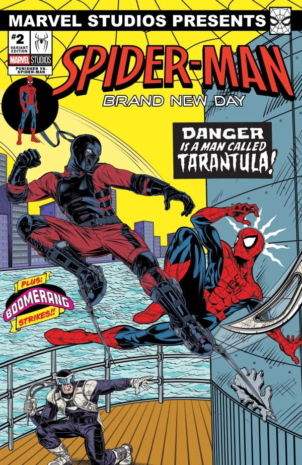 Punisher vs. The Amazing Spider-Man (2026) #2 Adam Stafford Spider-Man: Brand New Day Marvel Studios Variant NM