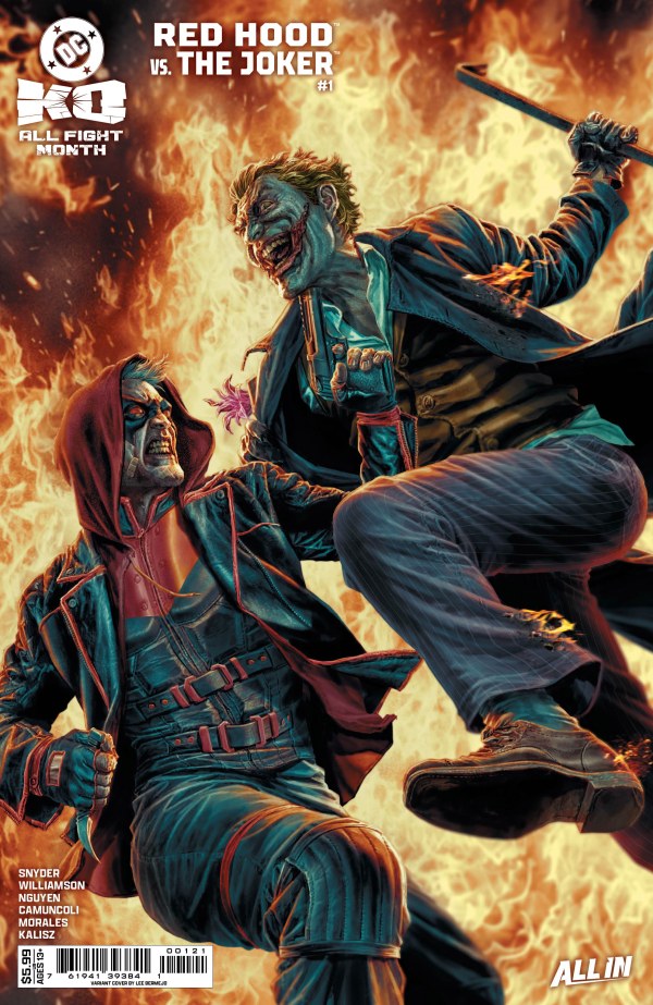 DC K.O. (2025) -Round Eight- Red Hood vs. The Joker #1 Cover C Lee Bermejo Variant NM