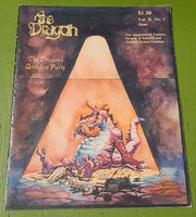 Vintage book cover of 'The Witch' by L. Ron Hubbard on a green surface.