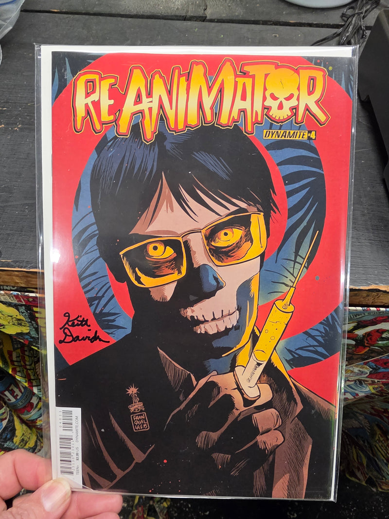 Re-animator #4 (2015) Signed Cover with COA