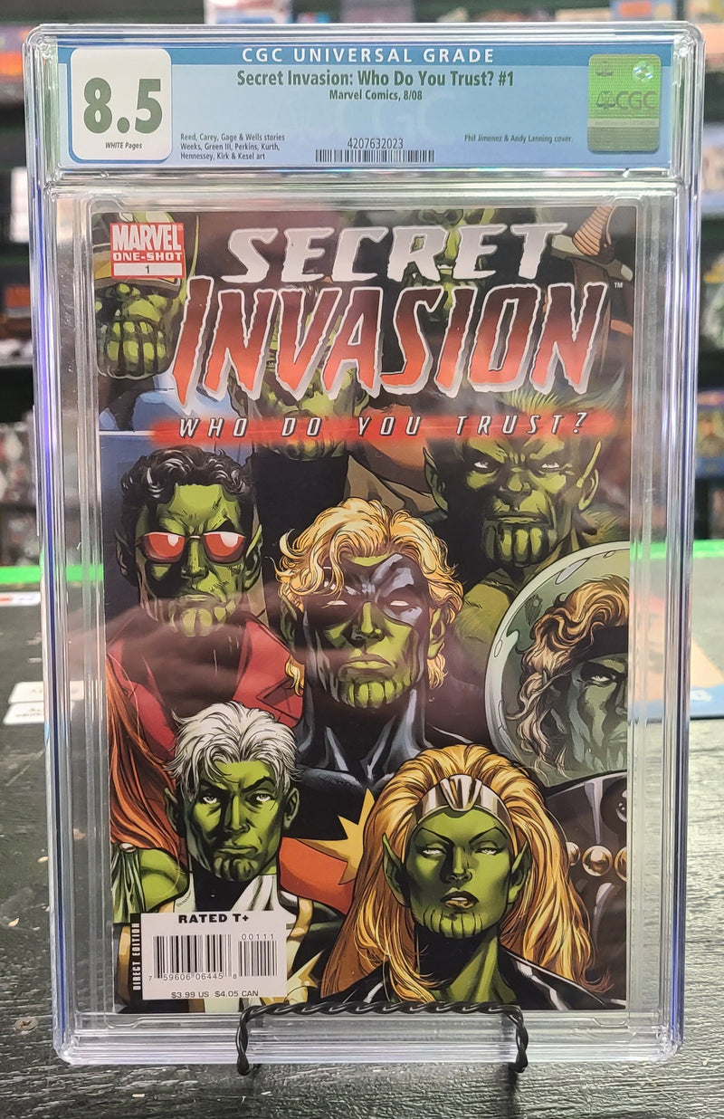 Secret Invasion: Who do you trust? #1 CGC 8.5