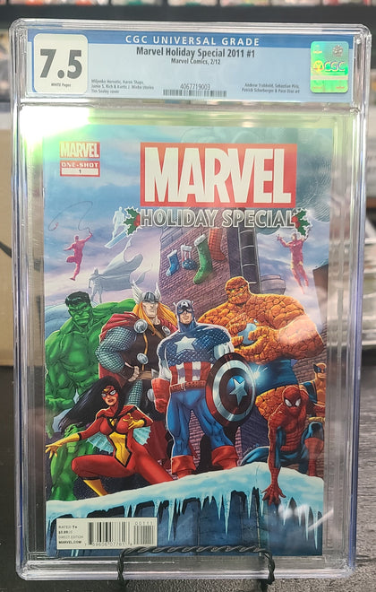 Marvel Holiday Special #1 Marvel Comics 2011 CGC 7.5