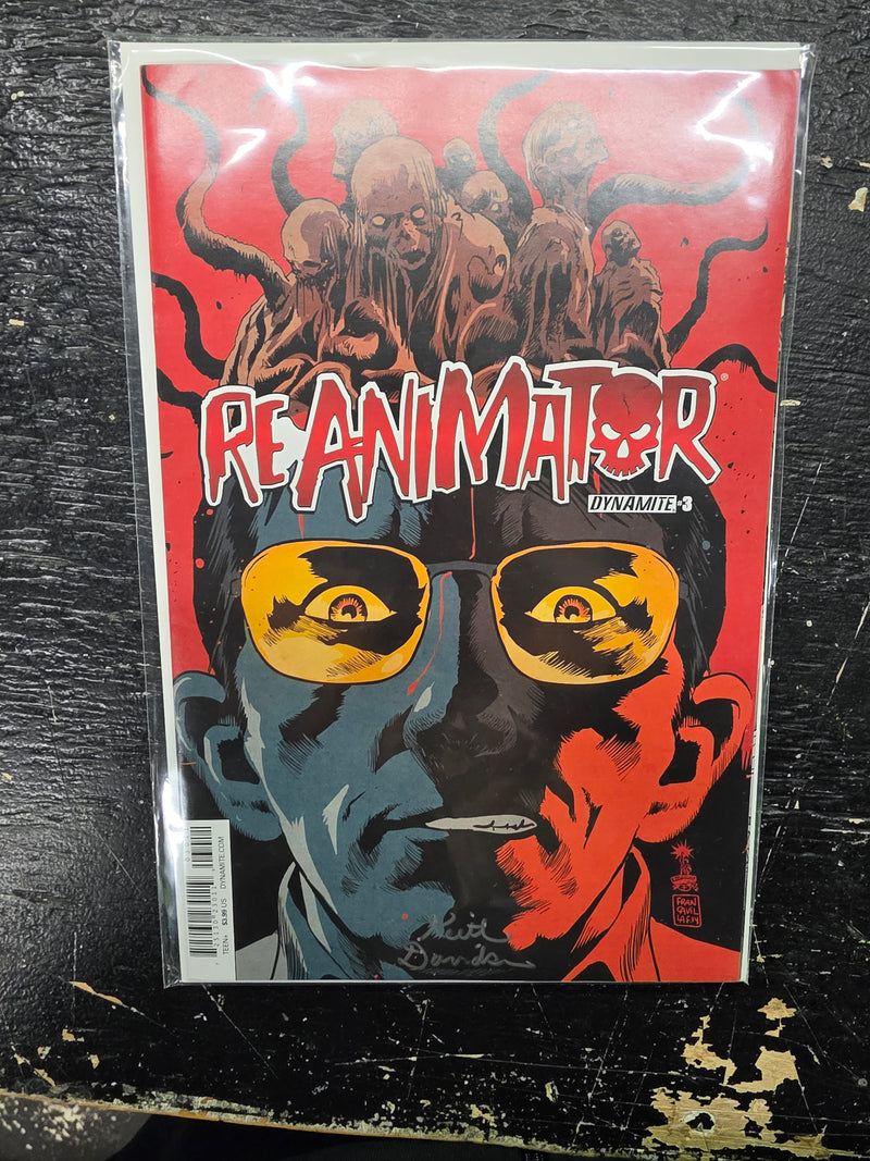 RE-ANIMATOR #3 Signed by Keith Davidsen with COA, VF Condition