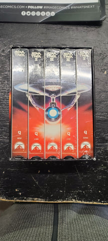 STAR TREK 25th ANNIVERSARY 5 VHS VIDEO MOVIE TAPE BOX SET - SEALED TAPES